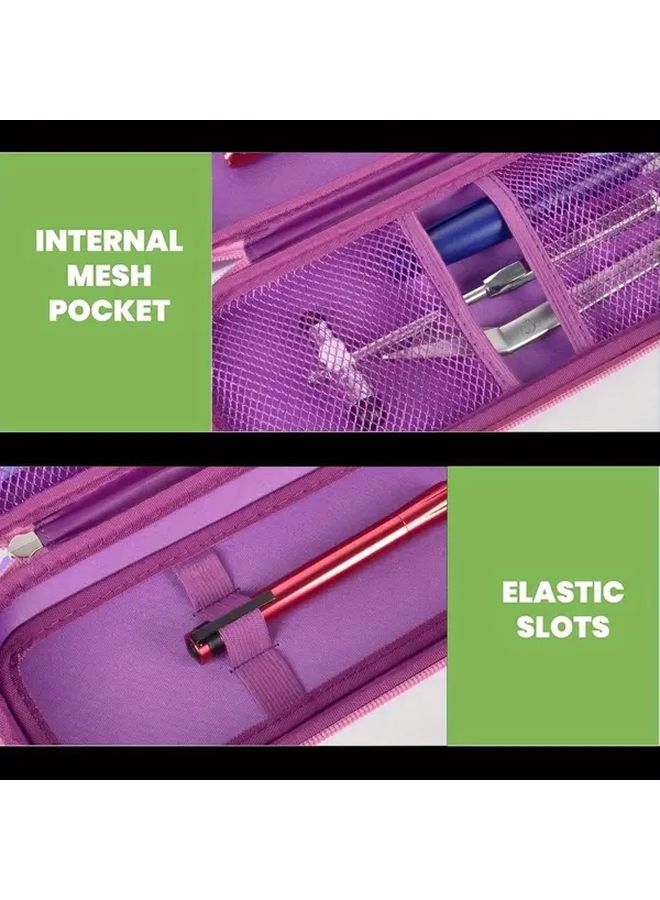 Dark Purple Heavy Duty Protective Case For Littmann Stethoscopes Classic III Cardiology IV - Image 5